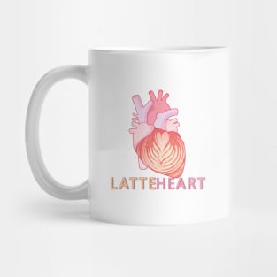 Latte Heart Mug